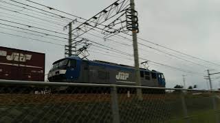 71レ EF210-1 トプナン牽引 東田子の浦駅～吉原駅通過 2018年5月27日