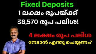 Fixed Deposits | Rs 38,570 interest on Rs 1 lakh! What should you do to earn Rs 4 lakh interest?