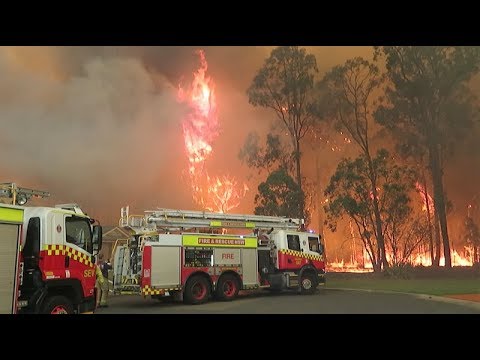 Holsworthy Bush Fire Emergency