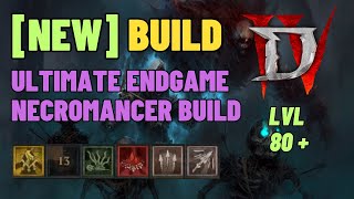 DIABLO 4 : ULTIMATE Endgame Necromancer Build - [ Skills Gear Paragon ]
