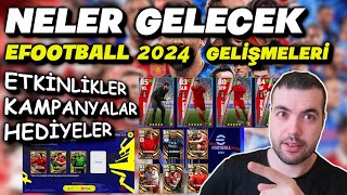 NELER GELECEK & ETKİNLİKLER & OYUNCULAR & HEDİYELER (eFootball 2023 Mobile & Konsol) 2024 GELİŞMELER