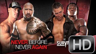 THE ROCK AND JOHN CENA VS THE MIZ AND R-TRUTH | SURVIVOR SERIES | WWE 2K23 GAMEPLAY | 4K