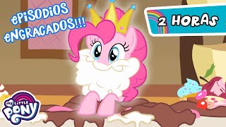 My Little Pony em português 🦄 | A Amizade é Mágica: Episódios mais engraçados! | 2 Horas