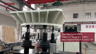 KRD70-55T Hydraulic Vibration Shaker