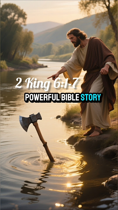 Where Did It Fall? | The Miracle of the Floating Axe Head | Elisha Bible Story🙌❤️