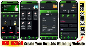 Create Your Own new Ptc ads watching Website | Green Pyple Script | Free Script Download