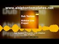 Dub Techno Template n.35 Minimal Techno Ableton Live Project