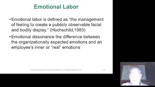 Chapter 3 organizational behavior