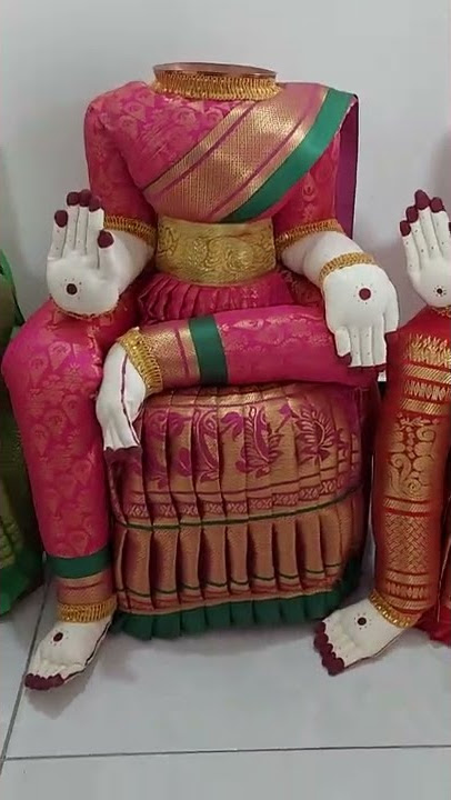 Vara mahalakshmi headless readymade body.  #handmadedoll #lakshmipuja #varalakshmi  #varamahalakshmi
