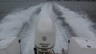 2003 Johnson J150PXSTM Sea Trial 10-3-2019
