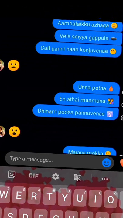 VADIYEE TAMIL SELVI WHATSAPP STATUS (chatting love)