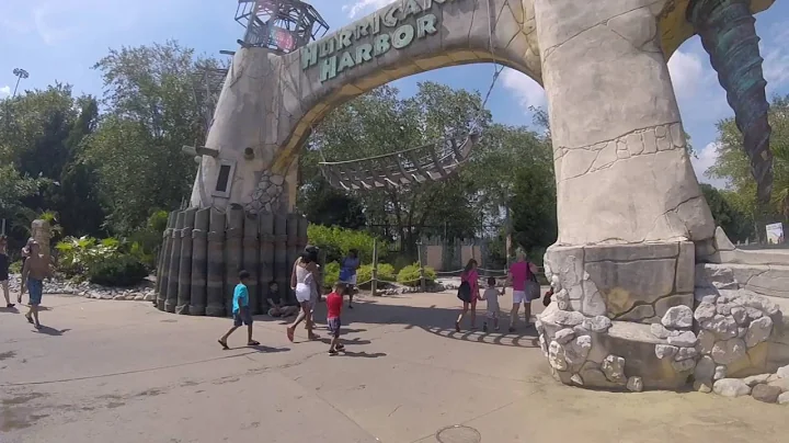 Hurricane Harbor NJ Vlog Summer 16 #2 - GoPro Session