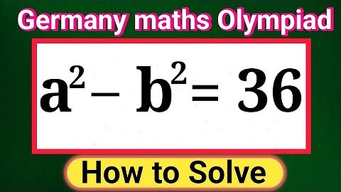 Germany | can you solve this? | Math Olympiad Exponential algebra problem 