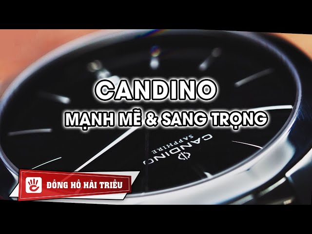 Trên tay đồng hồ Thụy Sỹ Candino C4539/4 mạnh mẽ sang trọng