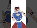 Chun-Li VS Master Roshi #animation