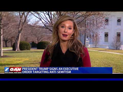 President Trump signs executive order targeting anti-Semitism