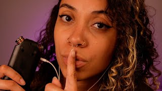 New Trigger 👄 | Mouthing Words ASMR + Mouth Sounds on Tascam