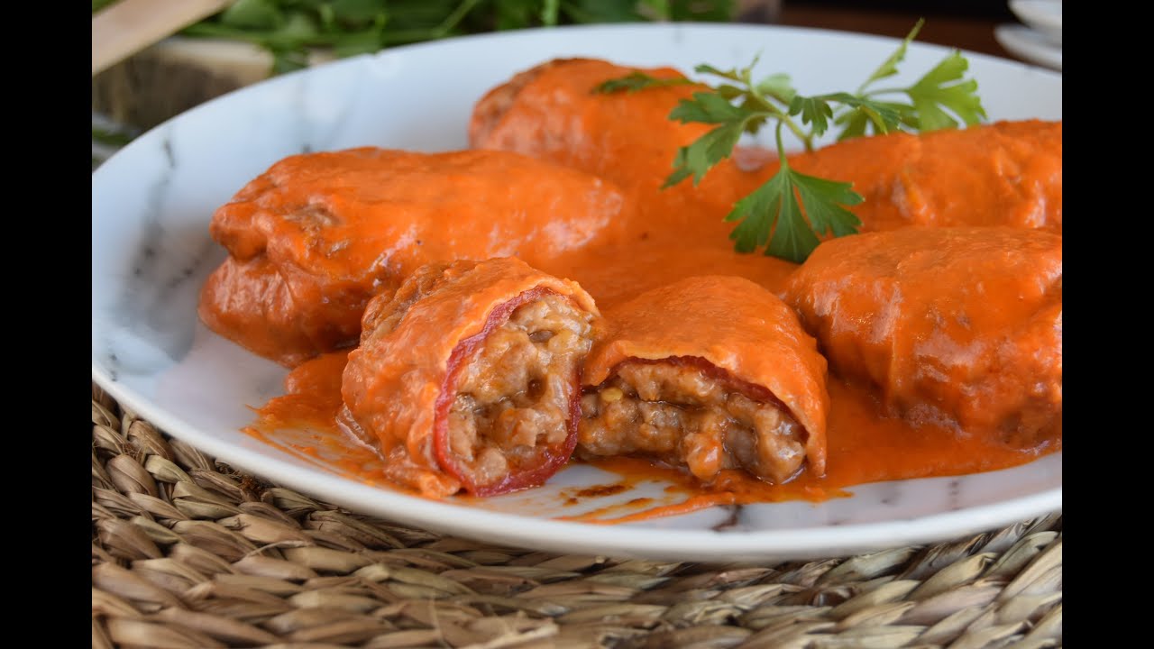 Pimientos del piquillo rellenos de carne