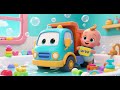 🛁🚛 Baby Truck Learns Words in the Bath | Nursery Rhymes & Kids Songs 🔤🎶