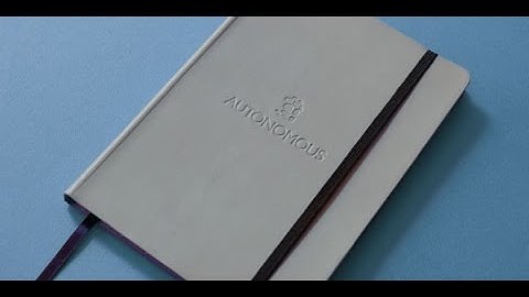 Debossed Custom Notebooks by Book Block
