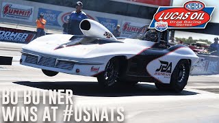 Bo Butner wins Super Gas at Dodge Power Brokers U.S. Nationals