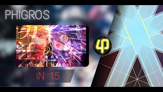 Phigros x Shinobi slash -  千紫万紅 ( IN 15 ) All perfect!