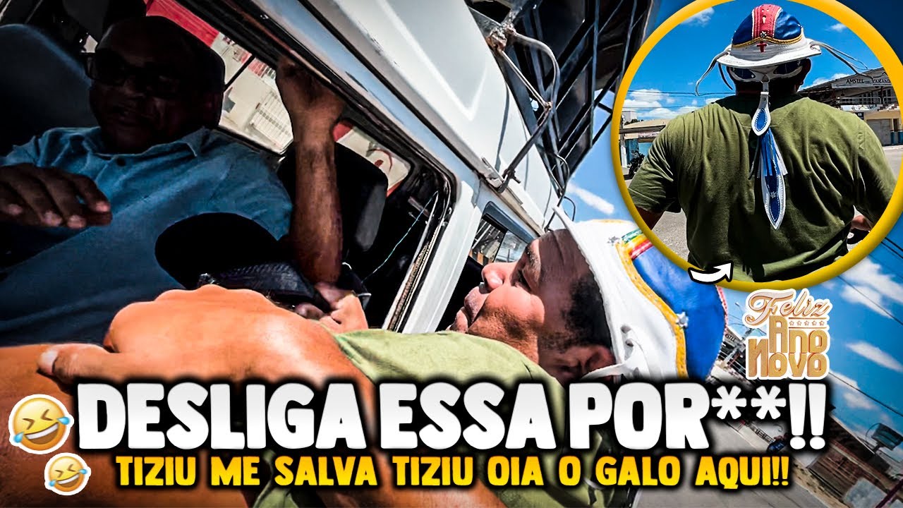ERIK COLOCOU O CARRO DE SOM NA RUA CHAMANDO POVO PRA CASA DO GALO | GALO CEGO