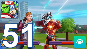 MARVEL Avengers Academy - Gameplay Walkthrough Part 51 - Level 15 (iOS, Android)