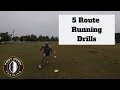 5 BEST Route Running Drills