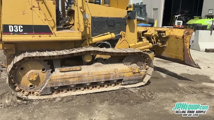 1991 Caterpillar D3C Dozer    #9333 AS