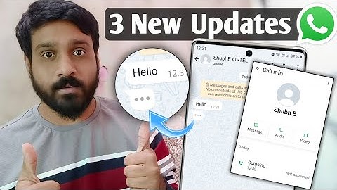 3 Whatsapp New Update 2024 | New Typing Indicator On Whatspp | Whatsapp New feature 🔥