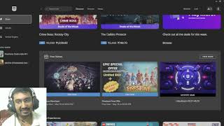 Claiming Free Games - Circus Electrique & Firestone Free Offer - Epic Games Store