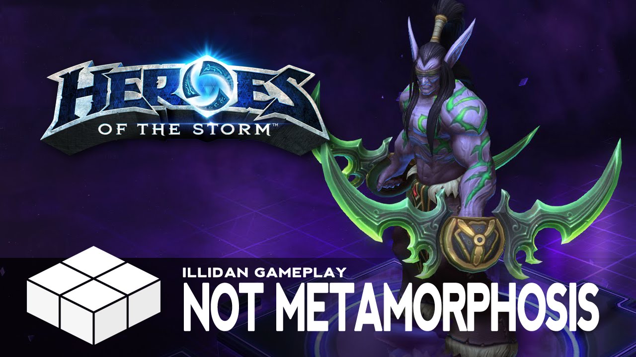 Heroes of the Storm (Gameplay) - Illidan Meta Build (HotS Illidan Gamepl