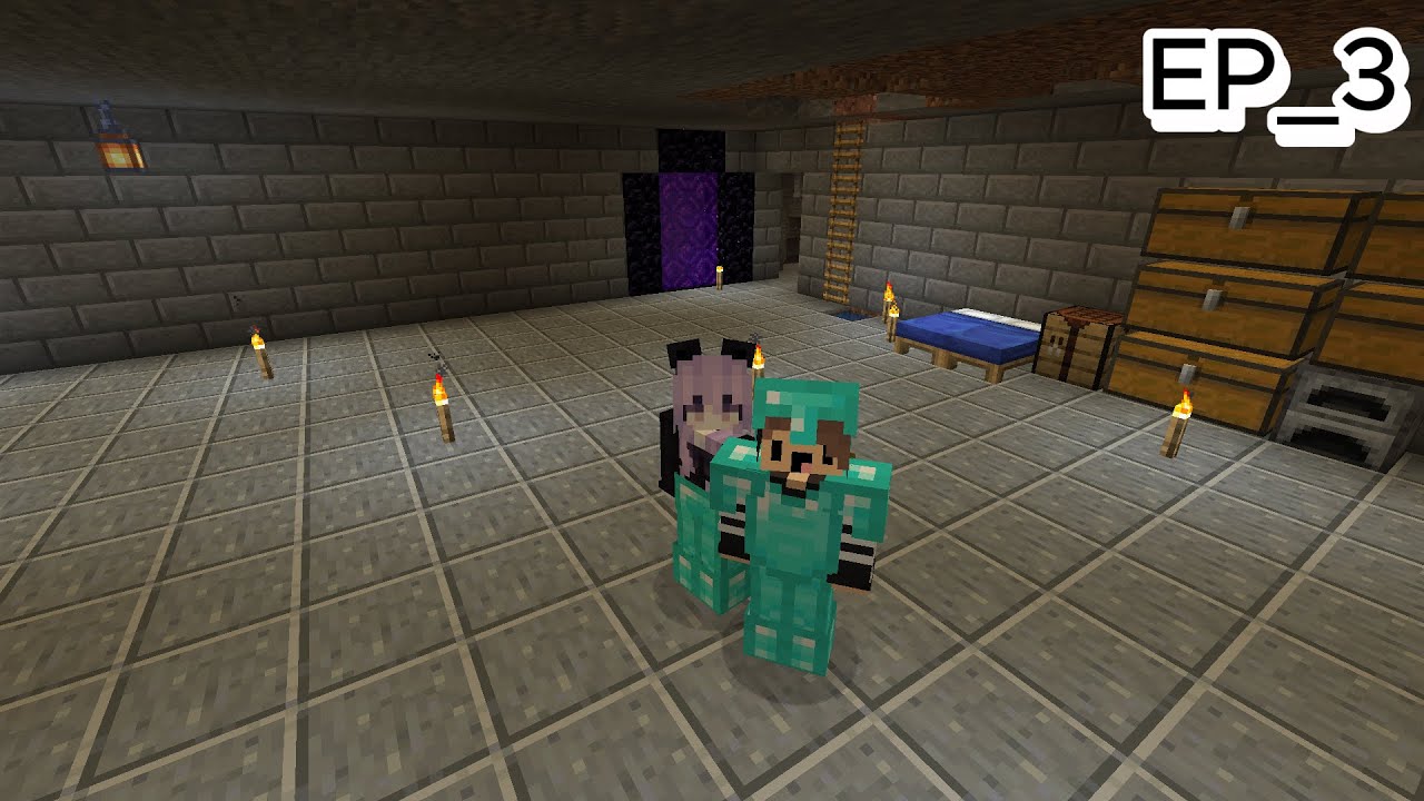 minecraft vanilla Season 1 Ep 3 YouTube