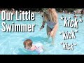 First Time Swimming On Her Own! *adorable* | Teen Mom Vlog
