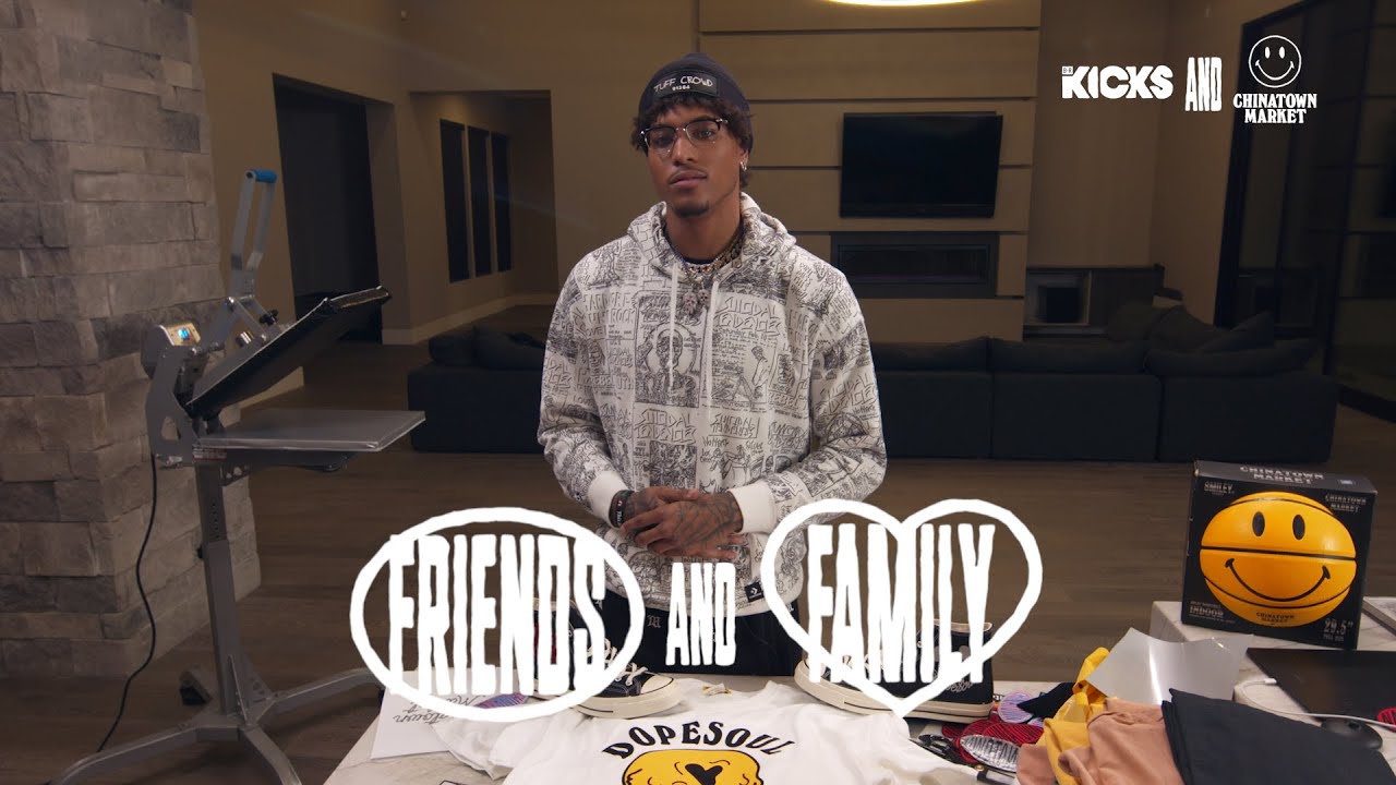 Kelly Oubre Jr. Collabs With ChinaTown Market & BR Kicks | Friends and Family