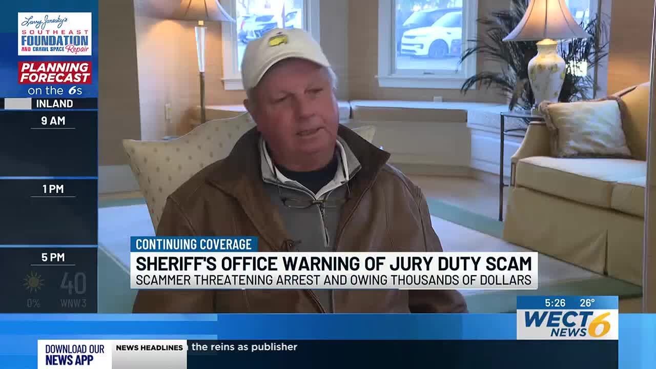 SCAM ALERT: Man says he almost fell victim to jury duty scam; NHC ...