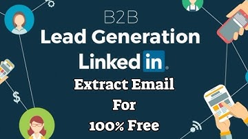 LinkedIn Lead generation tutorial - Free LinkedIn email extraction for Data Entry