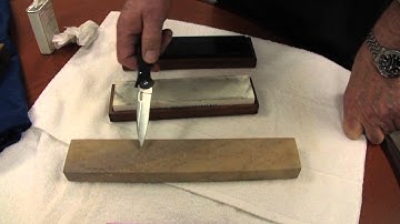 AG Russell Discusses Sharpening Stones