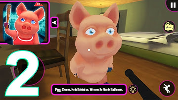 Piggy Escape House & Dog Gameplay Walkthrough Part 2 Level 4-5-6(IOS/Android)