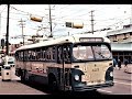 Calgary, Alberta Trolleybus Scenes - 1970s