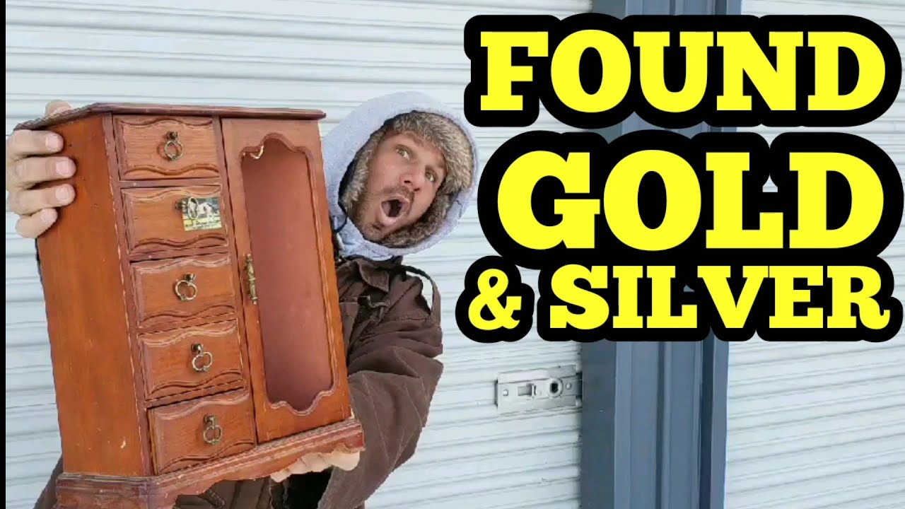 FOUND GOLD & SILVER I Bought An Abandoned Storage Unit Locker Opening ...