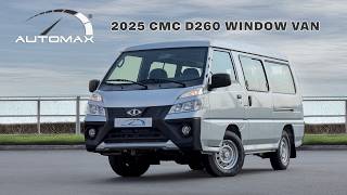 2025 CMC D260 Window Van 2.4L | 8 Seater | Practical Van | Silver - Grey | Fast Walkaround 🚐🔥