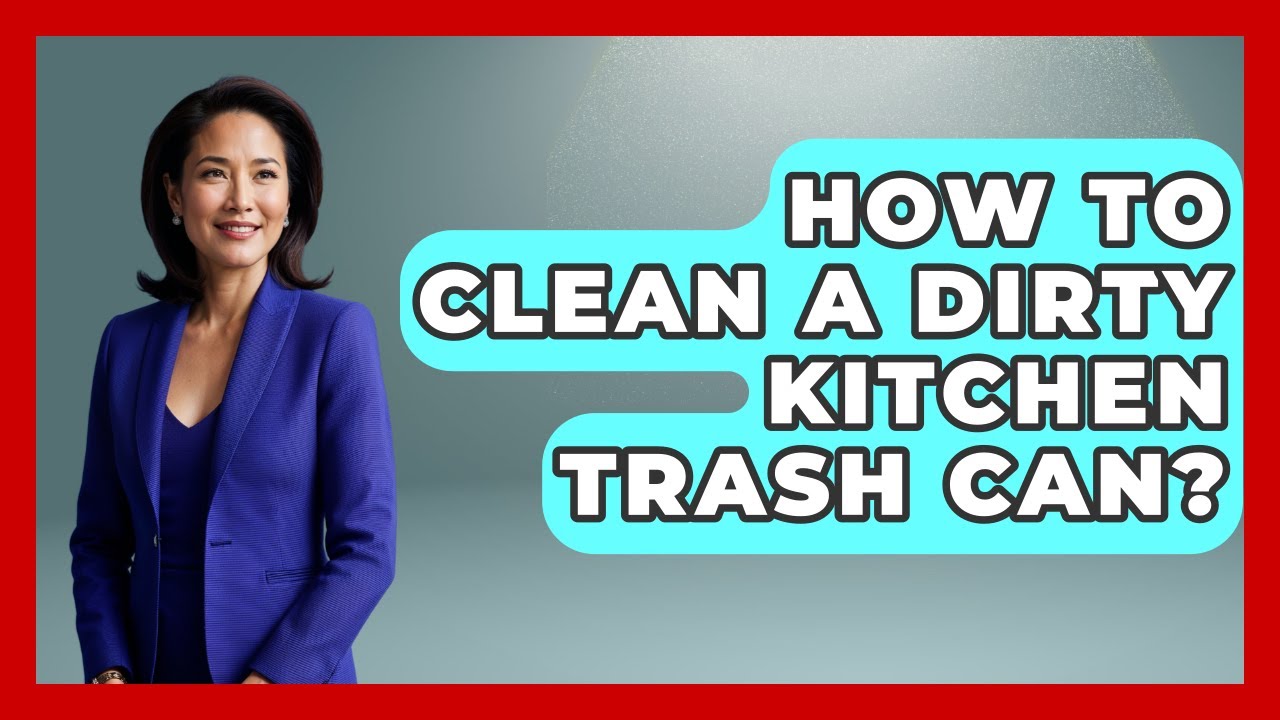 How To Clean A Dirty Kitchen Trash Can? - Food Safety Kitchen
