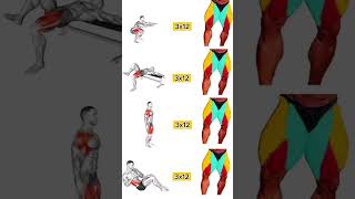 Home Leg & Lower Abs Workout 3X12 Routine