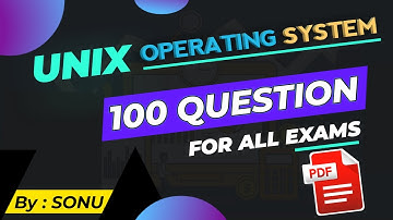 UNIX Questions (OS and commands MCQ with answers PDF for exams like JECA, TCS IPA, LIP, PRA, AMDOCS)