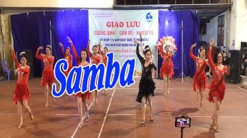 Samba - Giao lưu các CLB chào mừng 8/3 - - Học Nhảy Dân Vũ | Bắc Giang Quê Tôi