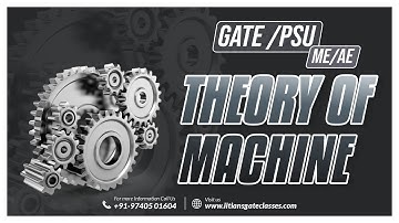 Theory of Machine Part Solution | GATE 2021 Mechanical Engineering Question Paper | GATE Coaching