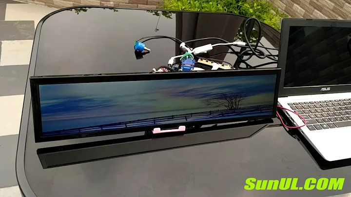 resizing LCD stretched bar type LCD customized