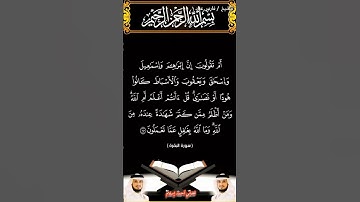 سورة البقرة الآيتين 140 و141 بصوت الشيخ فارس عباد برواية حفص #القرآن_الكريم #اكسبلور #viral